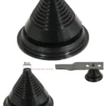 Garden Blade Sharpening Cone for Lawn Mower & Brushcutter Balancer