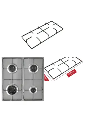 Gas Hob Burner Grate Replacement – Pan Support, 460×215 mm