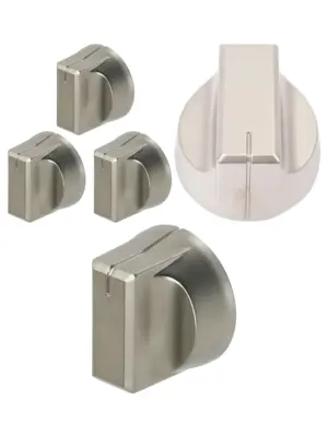 Genuine Belling Stove Oven Hob Control Knob Set - 3 Pack 082875105