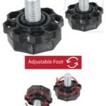 Genuine Grundig Adjustable Washing Machine Leveling Foot 10mm Thread