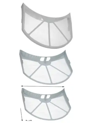Genuine Indesit Lint Filter for IDV75/IDVL75/IDVL85 – C00306110