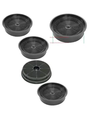 Glen Dimplex B11KMCS Cooker Hood Carbon Filter 2 Pack