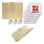 Goblin Vacuum Dust Bags (Wet/Dry) – Pack of 15 + Freshener Tabs
