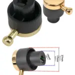 Gold Control Knob for Rangemaster Falcon 90/110 Classic Oven & Grill
