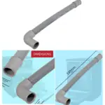 Gorenje Dishwasher 21mm Drain Hose for GI620/GS622