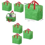 Green 3 Pack Large Baby Changing Bag 50L Diaper and Clothing Organizer