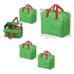Green 50L Bag – Holds Football, Rugby, Hockey, Tennis Balls 2 Pack