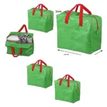 Green 50L Duvet & Pillow Bedding Organizer – Pack of 2