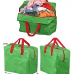 Green 50L Laundry Bag – Large Wash Organizer