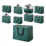 Green 75L Baby Diaper Changing Bag – Pack of 4 Storage Pouches