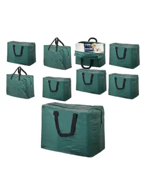 Green 75L Baby Diaper Changing Bag – Pack of 4 Storage Pouches