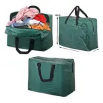 Green 75L Zip-Closed Laundry Storage Bag – Large Wash Bag