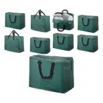 Green Zippered Duvet & Pillow Storage Bags – 4 Pack, 75L Each