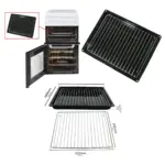 Grill Pan & Drip Tray for Hotpoint/Indesit Ovens 355×280 mm + Insert