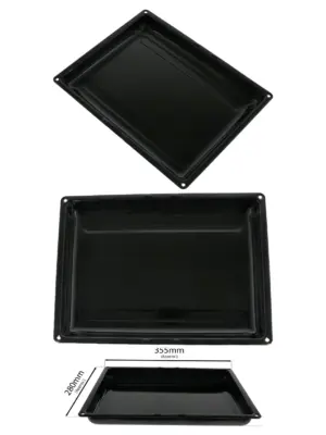 Grill Pan with Drip Tray for Hotpoint & Indesit Ovens – 355×280 mm
