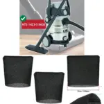 Grizzly NTS 1423‑S Inox Wet/Dry Vacuum Foam Filter Sleeve 22cm 2pcs