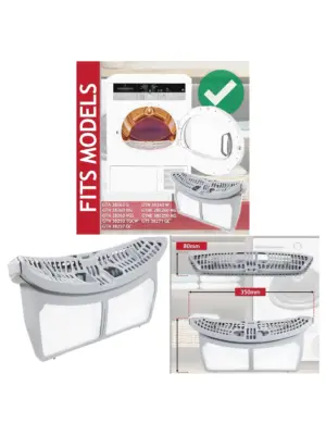Grundig Dryer Lint Filter Mesh Screen Replacement Part 2975680300