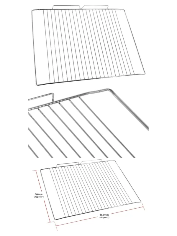 Grundig Oven Grill Shelf Cooker Rack 360x462mm Stainless GEKW47000B