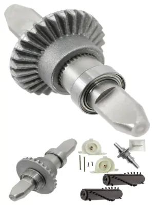 Gtech AirRam Brushroll, End Caps & Drive Cog Kit with Bearings