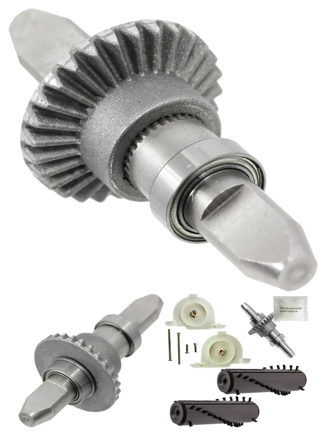 Gtech AirRam Brushroll, End Caps & Drive Cog Kit with Bearings