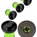 GTech Multi MK2 Washable Vacuum Filter 3-Pack Green