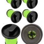 GTech Multi MK2 Washable Vacuum Filter ATF006/ATF036 Pack of 4 Green