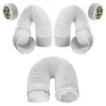 Haier AC PVC Duct Extension Kit – 3m Hose Pipe, 5 Pieces