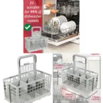 Haier Dishwasher Cutlery Basket with Removable Handle – 240mm