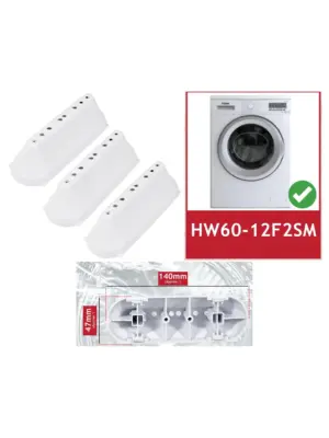 Haier HW60-12F2SM Drum Paddle Lifter with 8 Hole Fin Pack of 3