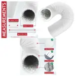 Haier Portable AC Vent Hose – PVC Aluminum Foil Insulated Duct Pipe 5m