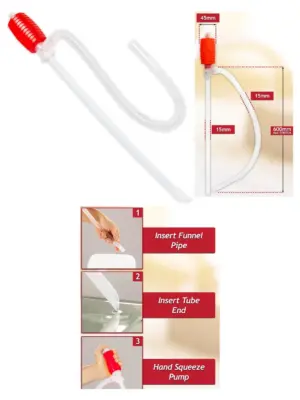 Hand Operated Manual Fuel Transfer Pump for Petrol & Diesel Barrels