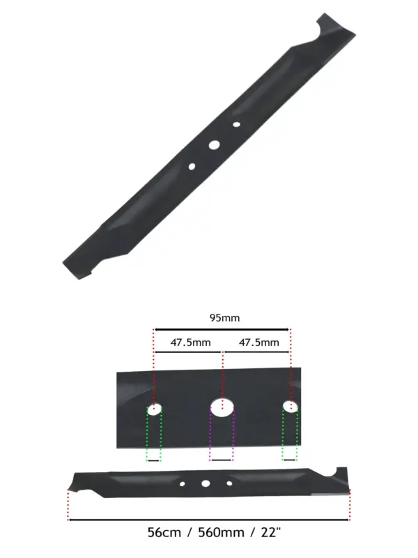 Hayter Harrier 56cm Replacement Blade for Toro Pro & HI Lift Mowers