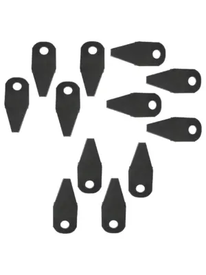 Hayter Lawn Mower Blade Tips Replacement Set - Pack of 4