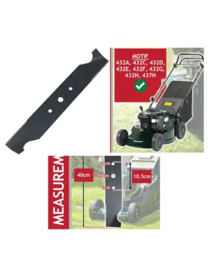 Hayter Motif 40cm Metal Replacement Blade for Models 432A-432F, 437H