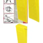 Heavy-Duty 5.5" Tree Felling Wedge for Chainsaw Wood Cutting