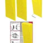 Heavy-Duty 5.5" Tree Felling Wedge – Pack of 2 Chainsaw Log Cutting Tool