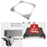 Heavy‑Duty Adjustable Appliance Wheels – 100 kg Fridge & Washer Dolly