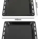 Heavy-Duty Enamel Baking Tray 448x360x25mm for New World Oven