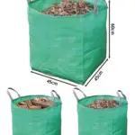 Heavy-Duty Garden Waste Bags 120L Woven Leaf & Branch Sacks