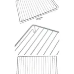 Heavy-Duty Grill Pan Grid for Oven Rack – 320mm x 245mm