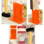 Heavy‑Duty Kindling Splitter Kit – Log Chisel & Wedge for Firewood