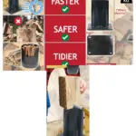 Heavy‑Duty Log Splitter Wedge & Kindling Axe – Firewood Chisel
