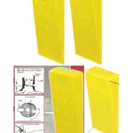Heavy‑Duty Tree Cutting Wedge – 2‑Pack Log Splitter for Chainsaw Use