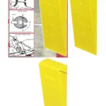 Heavy-Duty Tree Felling Wedge for Chainsaw Log Splitting – 8 Pack