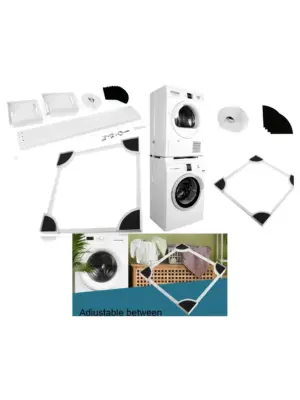 Heavy-Duty Universal Stacking Kit for Washers & Dryers 54‑64 cm