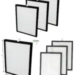 HEPA Filter Pack (3) for Mitsubishi MJ‑E14CG/MJ‑E16VX/MJ‑E20B