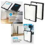 HEPA Particle Filter Pack (2) for Blueair Classic 203/205/270E/280i