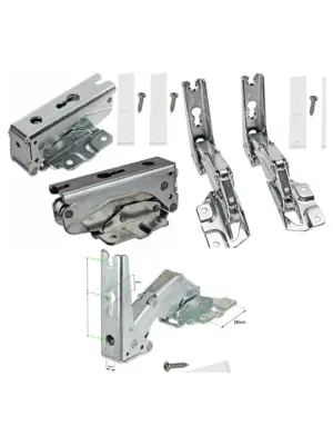 Hettich Compatible Fridge Door Hinge – Fits Models 3362/3363, 5.0 mm, 41.5 mm