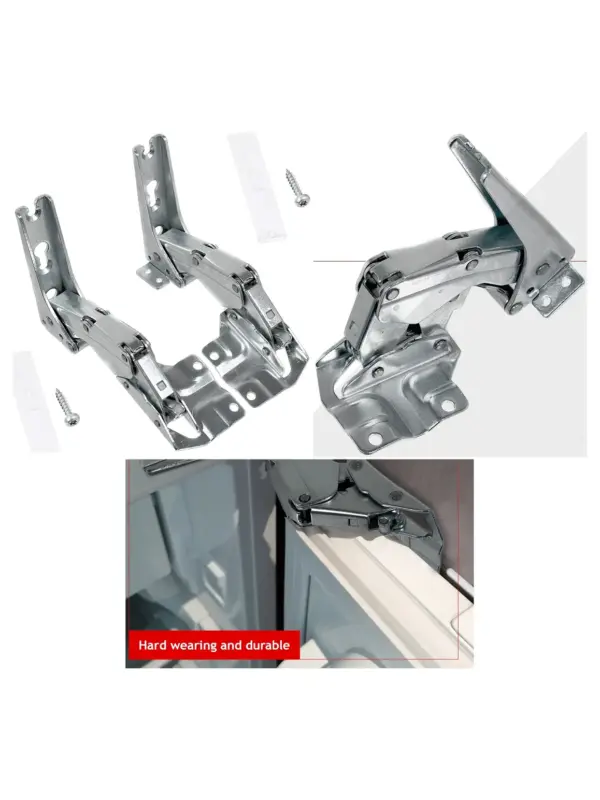 Hettich Fridge Door Hinge Pair – Fits Models 3306,3307,3702,3703