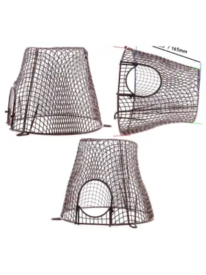 High-Level Boiler Flue Guard with Overflow Cut‑Out Cover – Model K3